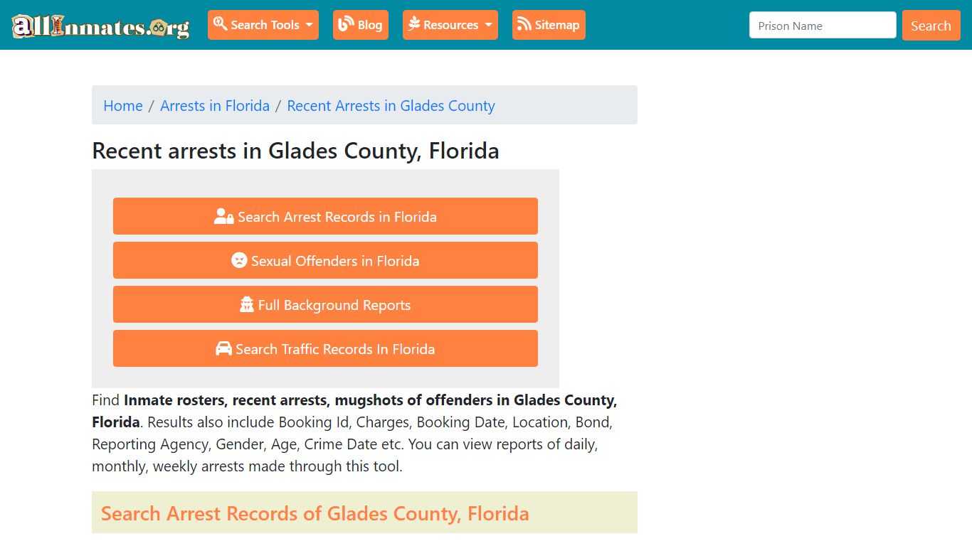 Recent arrests in Glades County, Florida | Mugshots, Rosters, Inmates ...